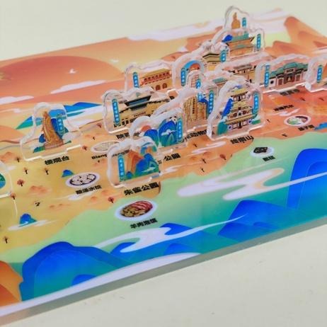 盛世长安景点立牌