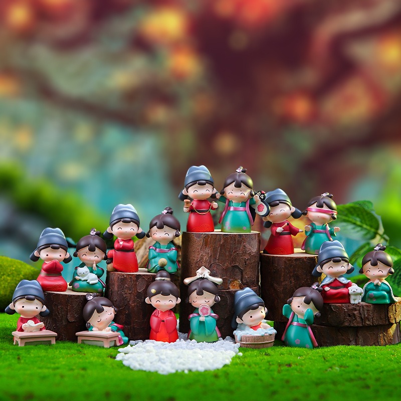 青梅竹马系列摆件