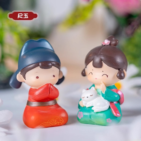 青梅竹马系列摆件