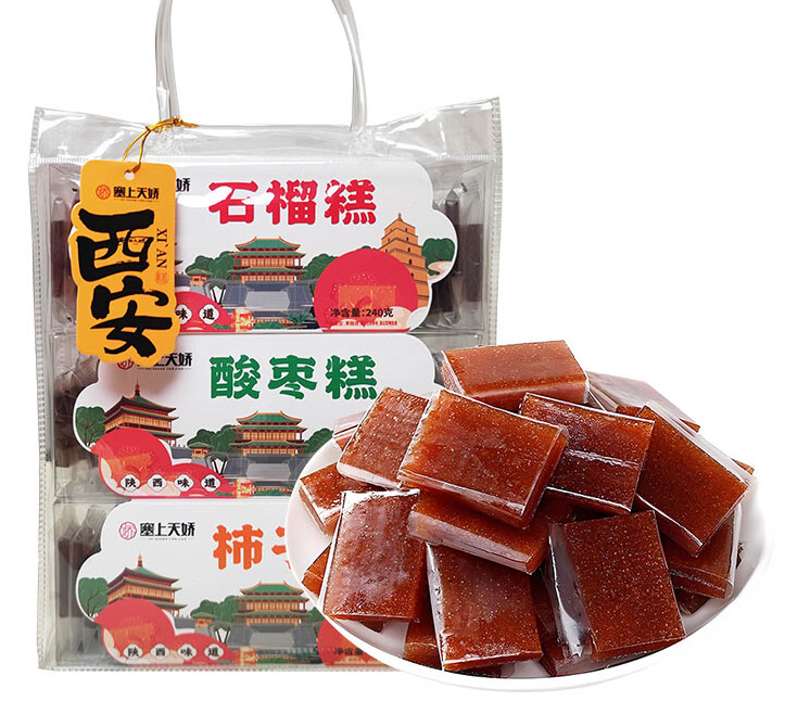 塞上天娇石榴酸枣柿子糕 塞上天娇石榴酸枣柿子糕