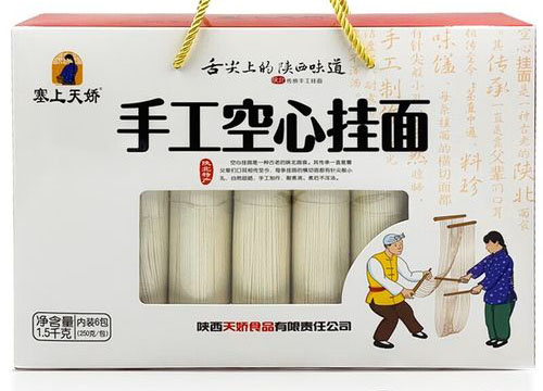 塞上天娇手工空心挂面 塞上天娇手工空心挂面
